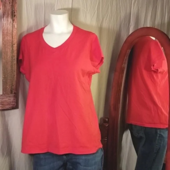 3/$25 Champion V Neck T shirt - Picture 7 of 8